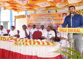 நாகப்பட்டினம் மாவட்டம் சிக்கல், வேளாண் அறிவியல் நிலையத்தில் வேளாண்மை மற்றும் உழவர் நலத்துறையின் மூலம் மாவட்ட அளவிலான விவசாய கருத்தரங்கு மற்றும் உயர்தர உள்ளுர் இரகங்களை பிரபலப்படுத்துவதற்கான கண்காட்சி மாவட்ட ஆட்சித்தலைவர் டாக்டர்.அ.அருண்தம்புராஜ். தலைமையில் தமிழ்நாடு மீன்வளர்ச்சிக் கழக தலைவர் என்.கௌதமன் கீழ்வேளுர் சட்டமன்ற உறுப்பினர் வி.பி.நாகை மாலி ஆகியோர் முன்னிலையில் இன்று நடைபெற்றது.