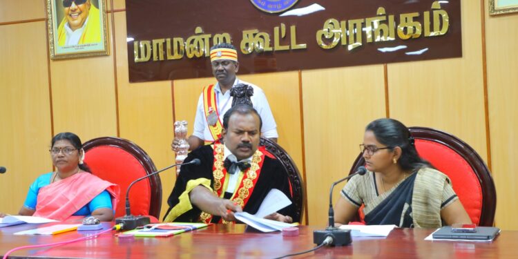 தூத்துக்குடி மாநகராட்சி பகுதி முழுவதும் வளர்ச்சியடைய அனைவரும் ஒத்துழைக்க வேண்டும் – மேயர் ஜெகன் பெரியசாமி உருக்கமாக பேசினார்.
