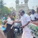 ஈரோடு அதிமுக வேட்பாளர் தென்னரசை ஆதரித்து முன்னாள் அமைச்சர் சி.த.செல்லப்பாண்டியன் வாக்கு சேகரித்தார்.