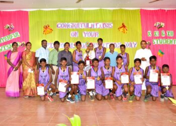 மாநில அளவிலான குடியரசு தின விழா கூடைப்பந்து போட்டி.*  *தூத்துக்குடி செயின்ட் தாமஸ் பள்ளி அணி அசத்தல் வெற்றி