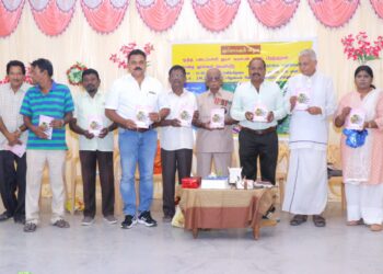 மூத்த எழுத்தாளர் கலாபன் வாஸ் பிறந்தநாள் விழா முப்பெரும் விழாவாக கொண்டாடப்பட்டது.