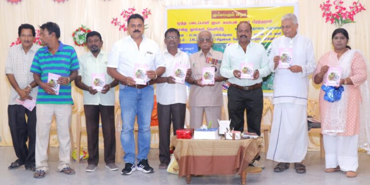 மூத்த எழுத்தாளர் கலாபன் வாஸ் பிறந்தநாள் விழா முப்பெரும் விழாவாக கொண்டாடப்பட்டது.