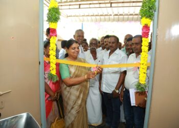 தூத்துக்குடி தொகுதி மக்கள் கோரிக்கை நிறைவேற்றிய அமைச்சர் கீதாஜீவன் பொதுமக்கள் பாராட்டு.