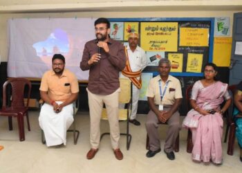 எண்ணும் எழுத்தும் திட்டம் குறித்த பயிற்சியினை நாகை மாவட்ட ஆட்சித்தலைவர் டாக்டர்.அ.அருண்தம்புராஜ் நேரில் பார்வையிட்டு ஆய்வு செய்தார்.