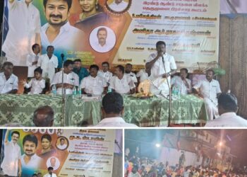 பிஜேபிக்கு அடிமையாக இருந்து கொண்டு தமிழக மக்களுக்கு நன்மை செய்யாத கட்சி அதிமுக தான் திமுக தெருமுனை பிரச்சாரத்தில் ராமஜெயம் கடும் தாக்கு