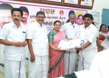 கலைஞர் நூற்றாண்டு விழாவை வடக்கு மாவட்டம் முழுவதும் சிறப்பாக கொண்டாடி 2024 தேர்தலில் வெற்றி பெற வேண்டும். அமைச்சர் கீதாஜீவன் பேசினார்.