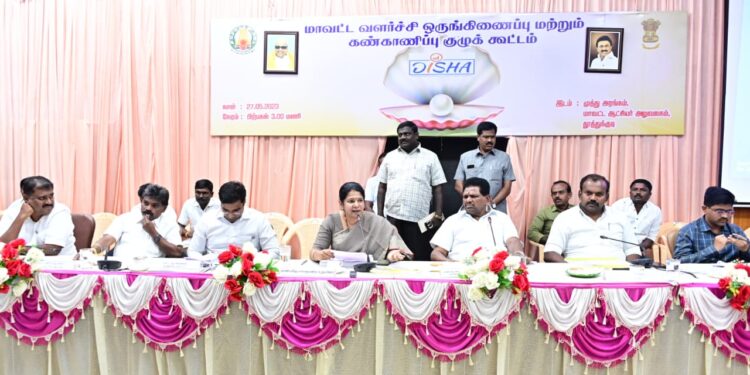 தூத்துக்குடி திமுக கவுன்சிலர் ரிக்டா இல்ல விழா கனிமொழி எம்.பி அமைச்சர் கீதாஜீவன், சண்முகையா எம்.எல்.ஏ, மேயர் ஜெகன் பெரியசாமி பங்கேற்பு