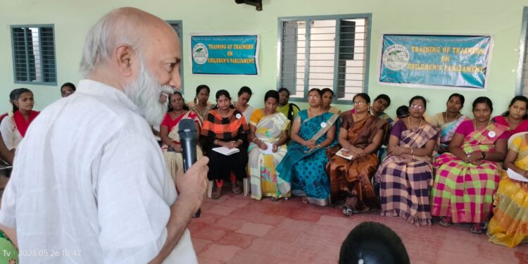 தலைமைப் பண்பை வளர்க்கும் குழந்தைகள் பாராளுமன்றம் இரண்டு நாள் பயிற்சி.