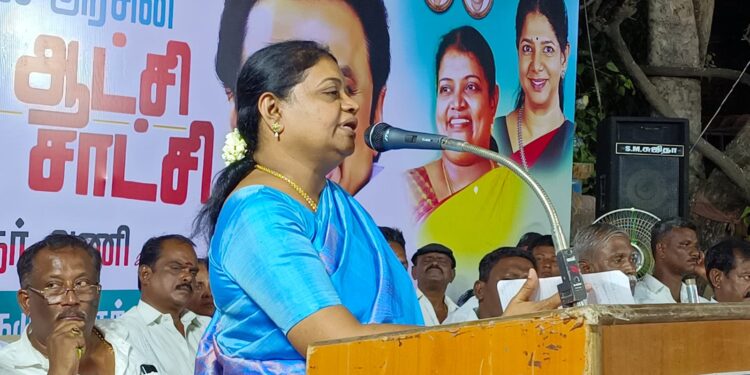 தமிழகத்தில் ஜீலை 15ம் தேதி முதல் காலை உணவு திட்டம் விரிவுப்படுத்தப்படுகிறது. நேற்று பெய்த மழையில் இன்று முளைத்த காளான்களுக்கெல்லாம் திமுக வரலாறு தெரியாது தெருமுனை பிரச்சார கூட்டத்தில் அமைச்சர் கீதாஜீவன் பேசினார்.