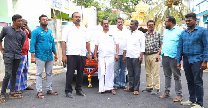 தூத்துக்குடி விஎம்எஸ் நகர் பகுதியில் மேயர் ஜெகன் பெரியசாமி ஆய்வு