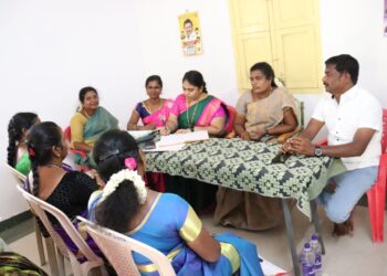 தூத்துக்குடி கிழக்கு ஒன்றிய திமுக மகளிர் அணி ஆலோசனை கூட்டம் நடைபெற்றது.