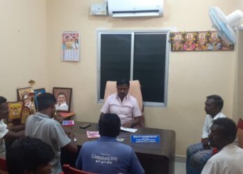 மாப்பிள்ளையூரணி ஊராட்சி பகுதியில்  பொதுமக்களுக்கு  சீரான குடிநீர் விநியோகம்  நடைபெற வேண்டும்:  குடிநீர் வினியோக பணியாளர்களுக்கு  பஞ். தலைவர் சரவணகுமார் உத்தரவு!!