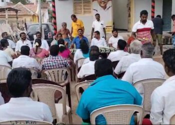 தூத்துக்குடி வரும் அமைச்சர் உதயநிதி ஸ்டாலினுக்கு கிழக்கு ஓன்றிய திமுக உற்சாக வரவேற்பு அளிக்க முடிவு சரவணக்குமார் பங்கேற்பு