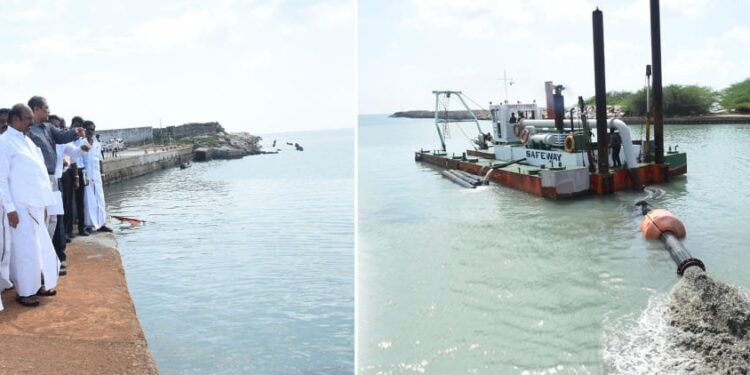 நாகப்பட்டினம் (இந்தியா)- காங்கேசந்துறை (இலங்கை) பயணியர் படகு போக்குவரத்து துவங்குதல் தொடர்பாக ஆய்வு கூட்டம்