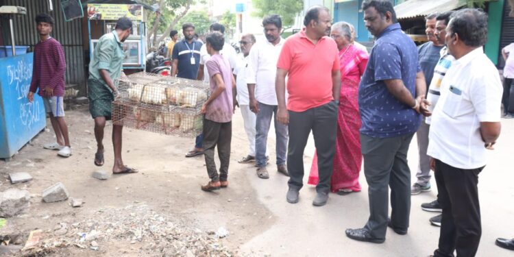 தூத்துக்குடி கடற்கரையில் மாஸ் கிளினிங் மேயர் ஜெகன் பெரியசாமி தொடங்கி வைத்தார்.