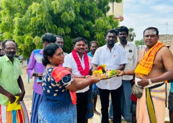 மாப்பிள்ளையூரணி ஊராட்சியில் குடிநீர் தட்டுப்பாட்டிற்கு “குட் பை ”  பஞ். தலைவர்   சரவணக்குமார் அதிரடி நடவடிக்கையால் கிராம மக்கள்   பெரும் மகிழ்ச்சி!!