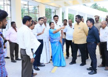 தூத்துக்குடியில் புதிய பேருந்து நிலையத்தை அமைச்சர் நேரு 8ம் தேதி திறந்து வைக்கிறார். அமைச்சர் கீதாஜீவன் தகவல்