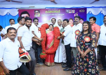 தமிழர்களின் வாழ்வாதாரம் உயர்வதற்கு காரணமாக இருந்தவர் கலைஞர் – அமைச்சர் கீதாஜீவன் பேச்சு