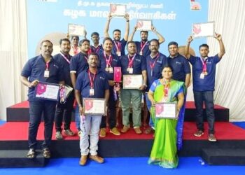 தூத்துக்குடி வடக்கு மாவட்ட திமுக தகவல் தொழில்நுட்ப அணிக்கு விருது வழங்கப்பட்டுள்ளது.