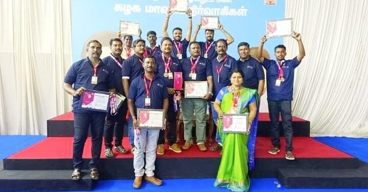 தூத்துக்குடி வடக்கு மாவட்ட திமுக தகவல் தொழில்நுட்ப அணிக்கு விருது வழங்கப்பட்டுள்ளது.