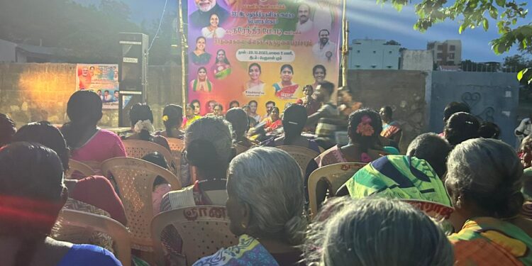 திமுக ஆட்சியை விரட்டும் வரை அண்ணாமலை பணி தொடரும்  தூத்துக்குடி, பி.ஜே.பி மகளிரணி சூளுரை