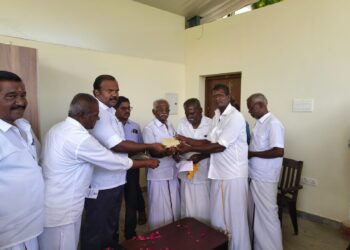 திமுகவும் தொழிலாளர்களும் எனக்கு இரு கண்கள் மேயர் ஜெகன் பெரியசாமி அசத்தல்