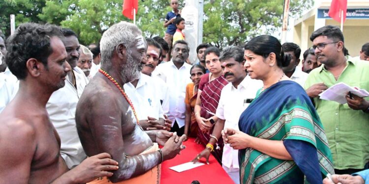 மக்கள் களம்’ நிகழ்ச்சியில் வைக்கப்பட்ட கோரிக்கையை நிறைவேற்றிய கனிமொழி கருணாநிதி எம்.பி