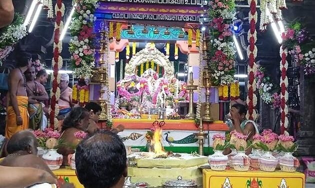 திருச்செந்தூர் சுப்பிரமணிய சுவாமி திருக்கோயிலில் கந்த சஷ்டி விழா இன்று காலை யாகசாலை பூஜையுடன் ஆரம்பம்