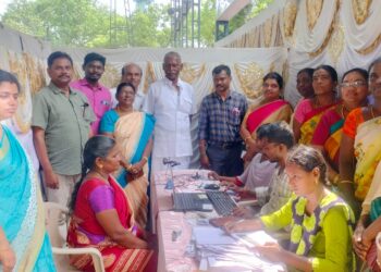 தூத்துக்குடியில் மருத்துவ காப்பீடு திட்ட சிறப்பு முகாமை அமைச்சர் கீதாஜீவன் 3வது நாளாக ஆய்வு!!! 