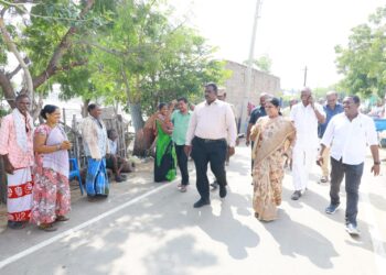 தூத்துக்குடியில் அம்பேத்கர் நினைவு நாளையொட்டி அவரது சிலைக்கு அமைச்சர் கீதாஜீவன் மாலை அணிவித்து மரியாதை!!!