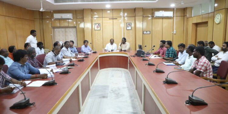 ‘பணிகளை சீக்கிரம் முடிங்க’ – தூத்துக்குடி மாநகராட்சி ஆலோசனை கூட்டத்தில் மேயர் ஜெகன் பெரியசாமி அட்வைஸ்