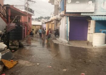 துர்நாற்றம் வீசும் கொடைக்கானல் அண்ணாநகர் பகுதி –  நோய் பரவும் அபாயம் – சுகாதார ஆய்வாளர்கள் அலட்சியம் – ஆணையரின் நடவடிக்கை பாயுமா?- பொதுமக்கள் வேதனை