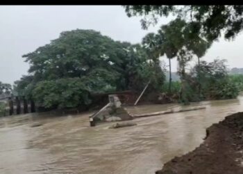 குலையன்கரில் குளம் உடைப்பு – உணவின்றி பொதுமக்கள் தவிப்பு