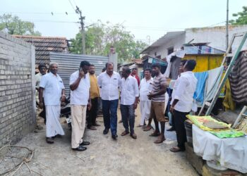 தூத்துக்குடி மாநகரில் பல்வேறு பகுதிகளில் மேயர் ஜெகன் பெரியசாமி ஆய்வு