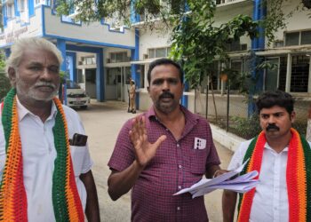 சேர்வைக்காரன்மடம் ஊராட்சி மன்ற துணைத்தலைவர் பதவிக்கு ஆபத்து – ஒழுங்கு நடவடிக்கை கோரி ஆட்சியரிடம் பெருந்தலைவர் மக்கள் கட்சி மனு!!!