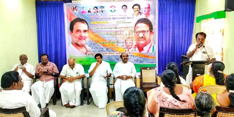 தூத்துக்குடி பாராளுமன்ற தொகுதியில் கனிமொழி எம்.பி மீண்டும் போட்டியிட வேண்டும் காங்கிரஸ் தீர்மானம்