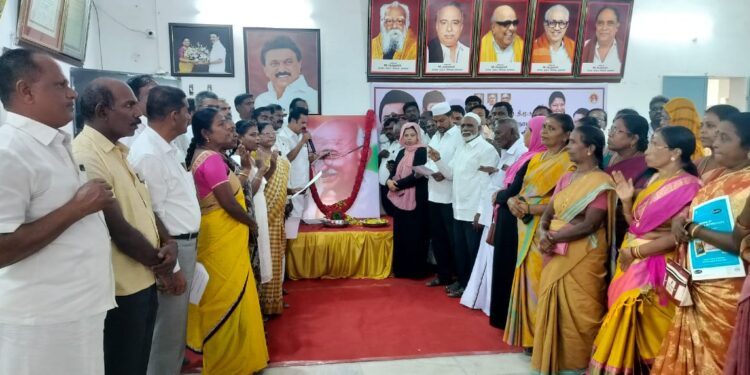 வடக்கு மாவட்ட திமுக சார்பில் மதநல்லிணக்க உறுதிமொழி