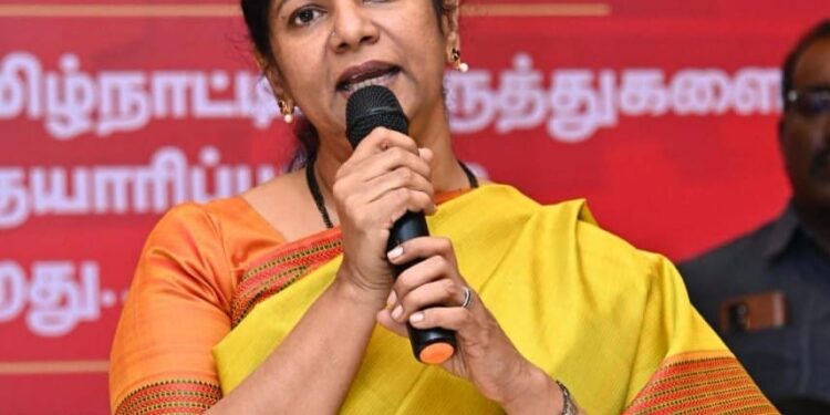 கனிமொழி கருணாநிதி எம்.பியின் தொடர் முயற்சியால் கலைஞர் கருணாநிதியின் கனவுத் திட்டமான குலசேகரன்பட்டினத்தில் ராக்கெட் ஏவுதளம் அமைகிறது