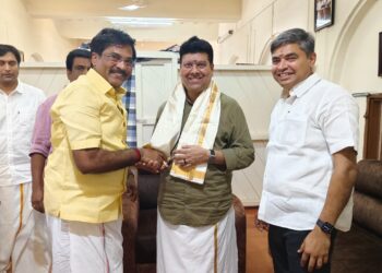 ஸ்டாலின் மருமகன் சபரீசன் நெல்லை வருகை – மாநில திமுக நிர்வாகி சந்திப்பு