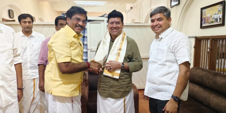 ஸ்டாலின் மருமகன் சபரீசன் நெல்லை வருகை – மாநில திமுக நிர்வாகி சந்திப்பு