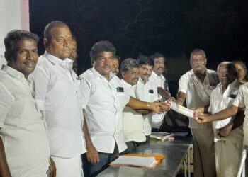 கிழக்கு ஓன்றிய திமுக செயலாளர் சரவணக்குமார் தலைமையில்   மின்னல் வேகத்தில் துவங்கிய நாடாளுமன்ற தேர்தல் பணி :   பூத்கமிட்டி, பாக முகவர்கள் திமுகவினர்கள் செம குஷி!!!