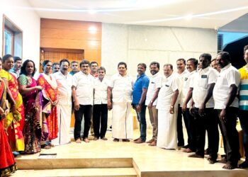 கனிமொழி எம்.பியின் இமாலய வெற்றிக்கு, தூத்துக்குடி  கிழக்கு ஒன்றிய திமுகவின் பங்கு மிக முக்கியமாக இருக்க வேண்டும். அமைச்சர் அனிதா ராதாகிருஷ்ணன் அறிவுரை.