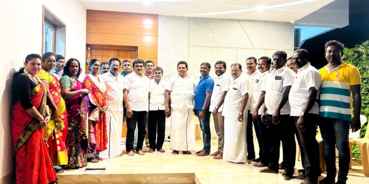 கனிமொழி எம்.பியின் இமாலய வெற்றிக்கு, தூத்துக்குடி  கிழக்கு ஒன்றிய திமுகவின் பங்கு மிக முக்கியமாக இருக்க வேண்டும். அமைச்சர் அனிதா ராதாகிருஷ்ணன் அறிவுரை.