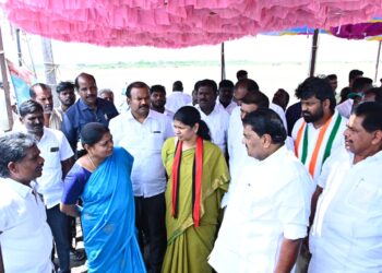 இரண்டாவது இடத்தை பிடிக்க துடிக்கும் பாஜகவிற்கு, இந்த தமிழ் மண்ணில் இடமில்லை – கனிமொழி கருணாநிதி பேச்சு