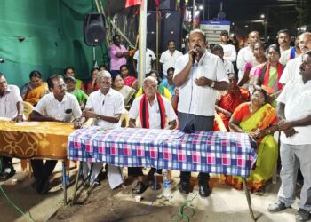 தூத்துக்குடியில் கனிமொழி பெயரை உச்சாிக்காத மோடி ஜீன் 4ம் தேதி திரும்பி பார்க்கும் நிலை வரும். ஓன்றிய அரசு மீது மேயர் ஜெகன் பொியசாமி கடும் தாக்கு