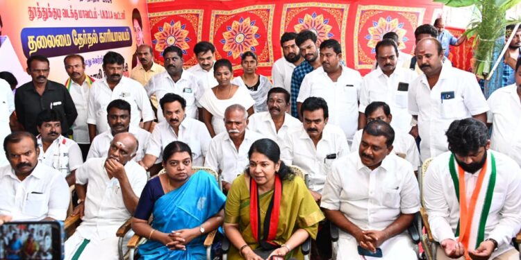 எல்லோரையும் மிரட்டி பாஜக ஆட்சியை தக்கவைக்க முயற்சி செய்கிறது: கனிமொழி எம்.பி குற்றச்சாட்டு!