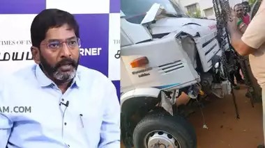 முதல்வர் ஸ்டாலின், அமைச்சர் உதயநிதி, சபரீசன் ஆகியோர் தொடர்பாக பல்வேறு குற்றச்சாட்டுகளை கூறி வந்த சவுக்கு சங்கர் அதிரடி கைது : விசாரணைக்கு அழைத்து சென்ற போலீஸ் வாகனம் விபத்துக்குள்ளாகியதால் சவுக்கு சங்கர் படுகாயம் ஆஸ்பத்திரியில் அனுமதி!!!