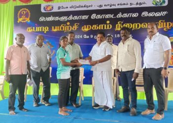 நாலுமாவடியில் பெண்களுக்கான இலவச கபடி பயிற்சி முகாம் நிறைவு விழா : அமைச்சர் அனிதா ஆர். ராதாகிருஷ்ணன், இயேசு விடுவிக்கிறார் ஊழிய நிறுவனர் மோகன் சி. லாசரஸ் ஆகியோர் பங்கேற்பு!!!