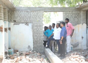 தூத்துக்குடி மாநகராட்சி பகுதியில் மேயர் ஜெகன் பொியசாமி ஆய்வு