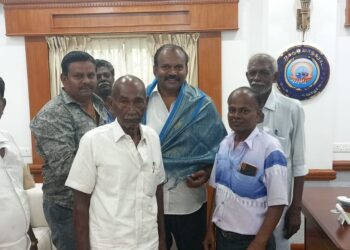 வியாபாாிகள் நலன் முக்கியம் என்று நினைத்து பணியாற்றுபவர் முதலமைச்சர் முக.ஸ்டாலின் மேயர் ஜெகன் பொியசாமி பெருமிதம்